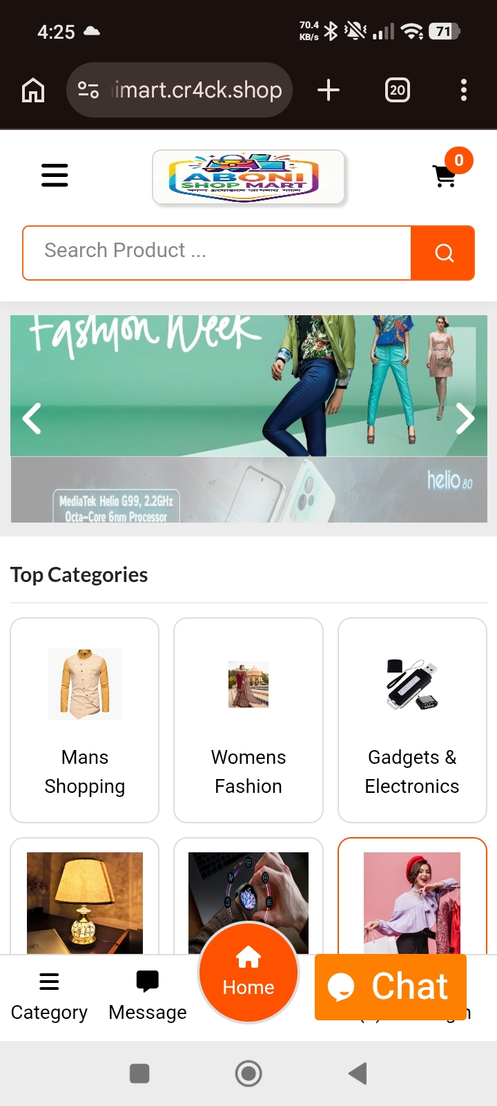 Professional E-Commerce site source code